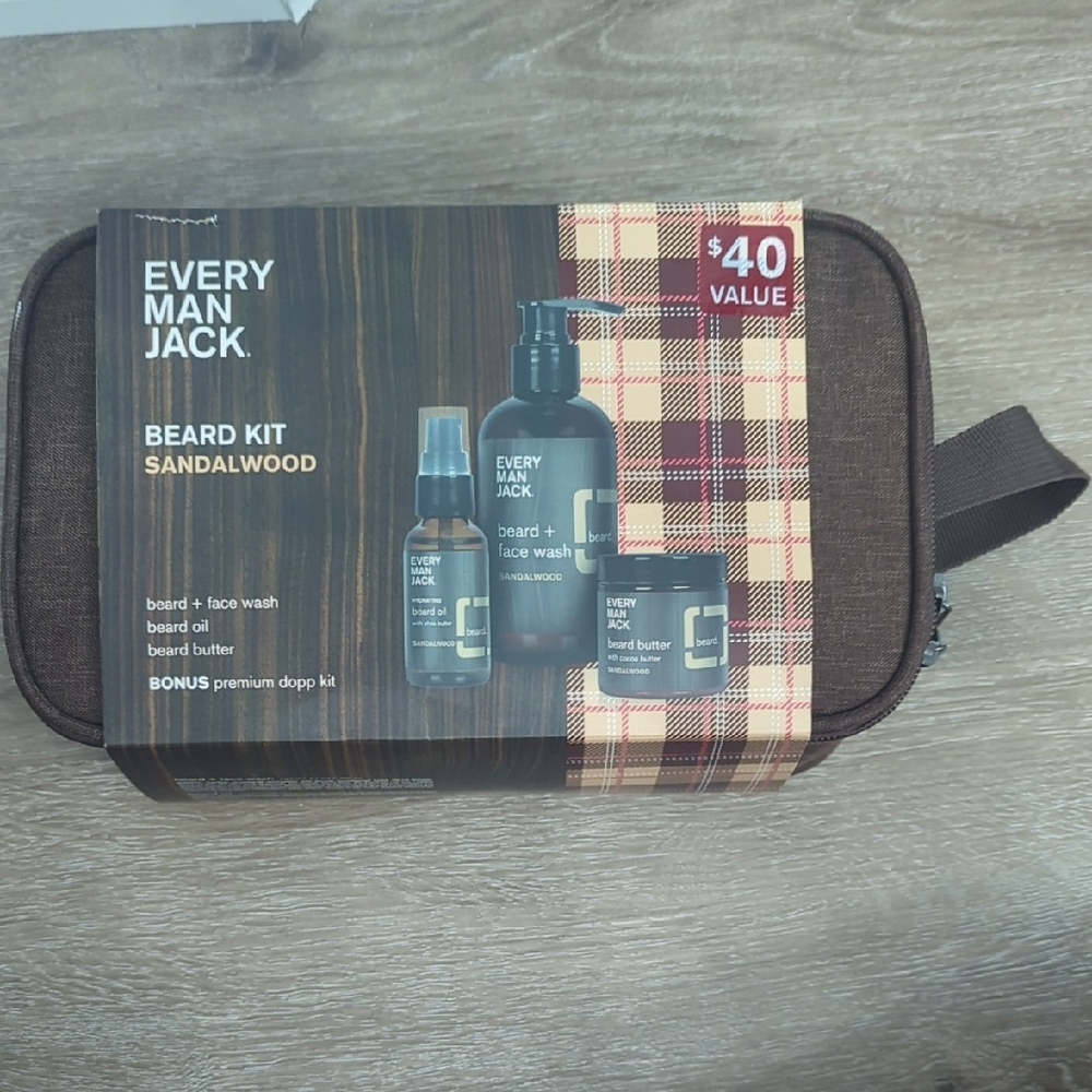 Every Man Jack Beard Kit - Sandalwood